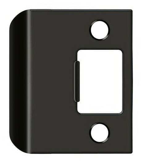 Deltana SPE200U10B oil rubbed bronze extended lip strike plate