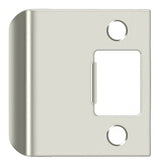 Deltana SPE225U14 bright nickel extended lip strike plate