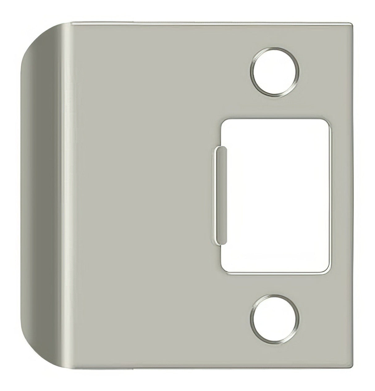 Deltana SPE225U15 satin nickel extended lip strike plate