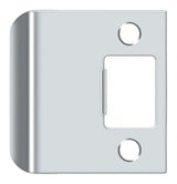 Deltana SPE225U26 bright chrome extended lip strike plate