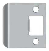 Deltana SPE225U26D satin chrome extended lip strike plate