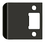 Deltana SPE250U10B oil rubbed bronze extended lip strike plate
