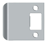 Deltana SPE250U26D satin chrome extended lip strike plate