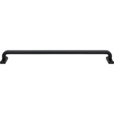 Top Knobs TK3169BLK Harrison 18" Center to Center Appliance Pull Flat Black