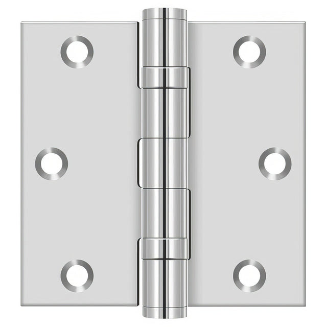 Deltana SS35BU32 polished stainless steel door hinge