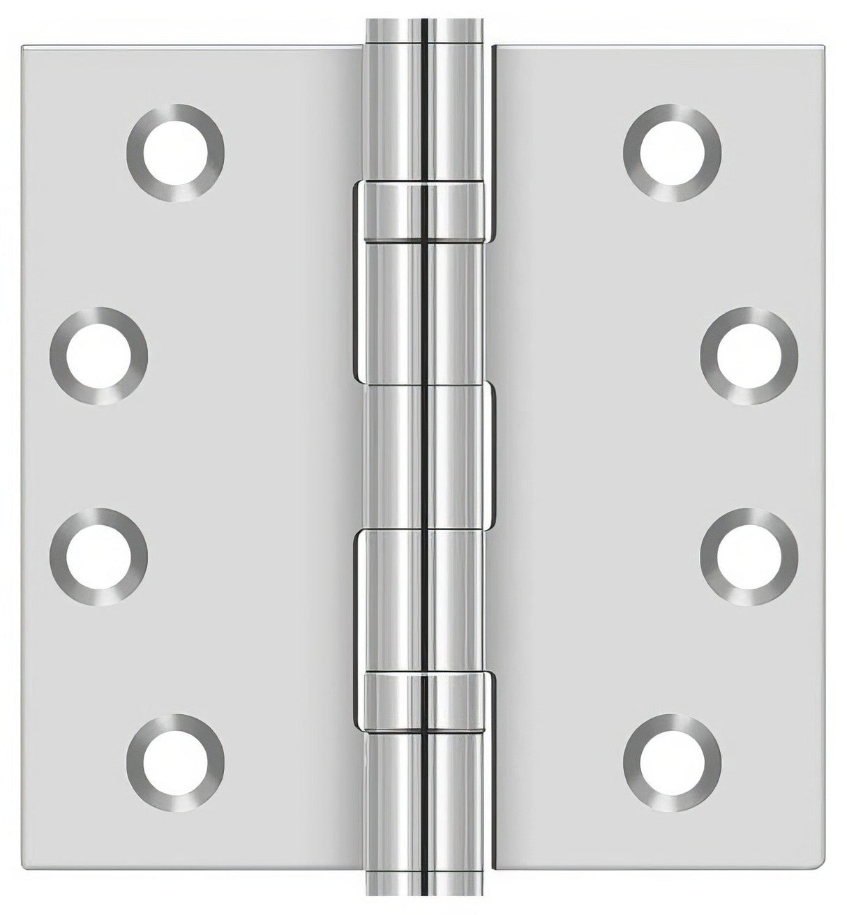 Deltana SS44BU32 polished stainless steel door hinge