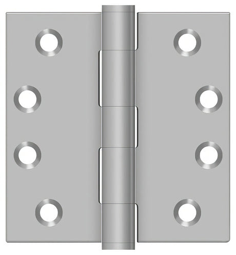 Deltana SS44U32D door hinge in satin stainless, additional view