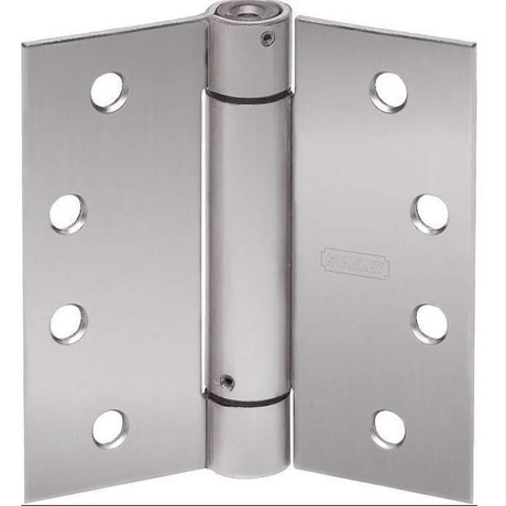 Stanley 2060R412P 4-1/2" x 4-1/2" Spring Door Hinge Prime Coat