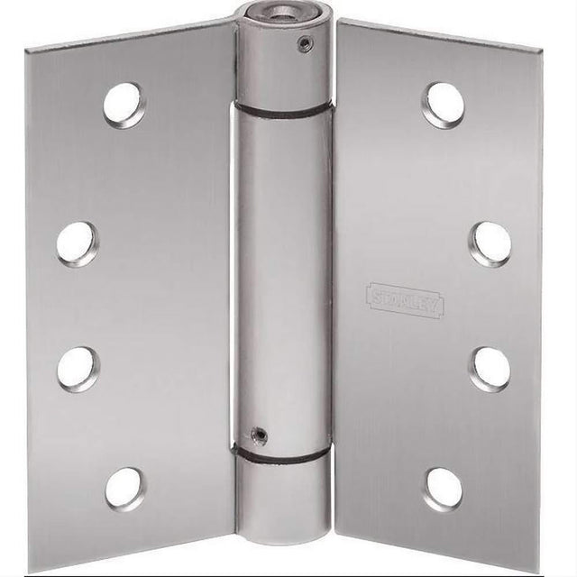 Stanley 2060R412P 4-1/2" x 4-1/2" Spring Door Hinge Prime Coat