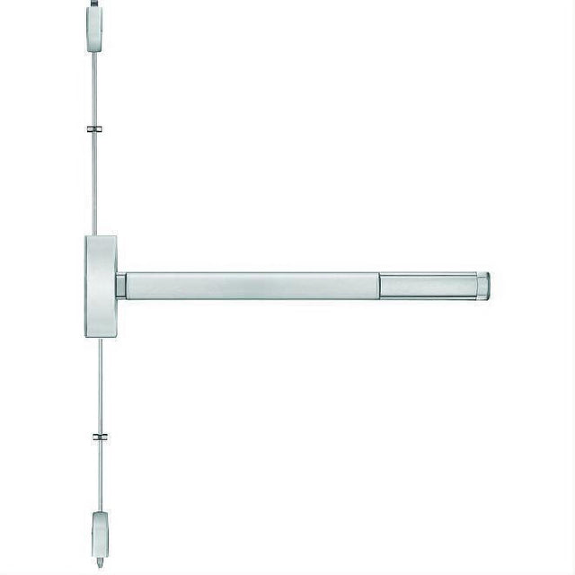 Stanley 22036303 3' Night Latch Vertical Rod Exit Device Satin Stainless Steel