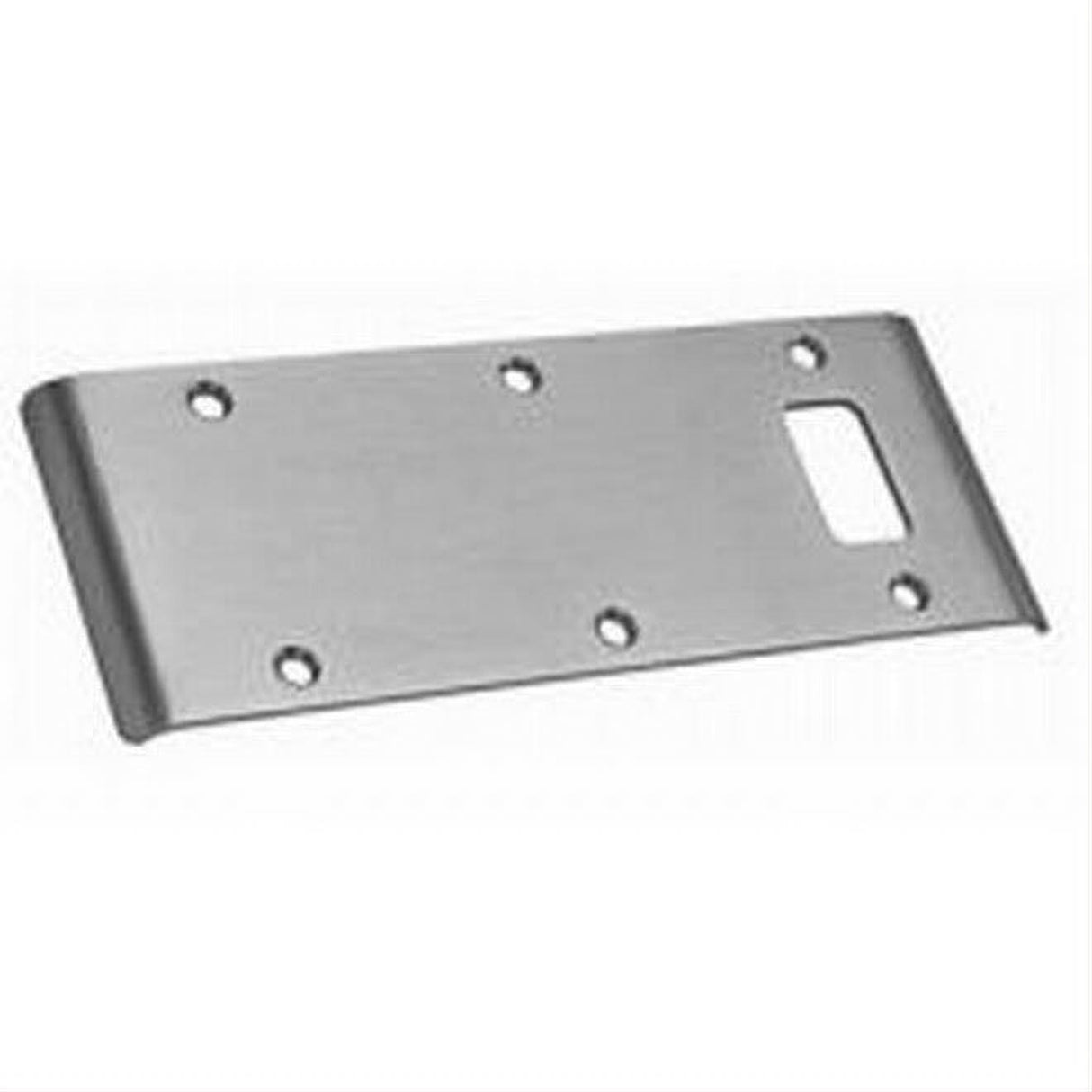 Stanley DLS126D 5-3/4" Double Lipped Strike for 1/8" Inset Doors Satin Chrome