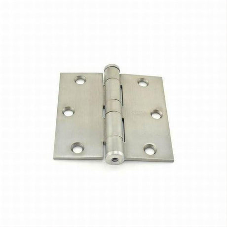 Stanley F17931226D 3-1/2" x 3-1/2" Square Corner Standard Door Hinge Satin Chrome