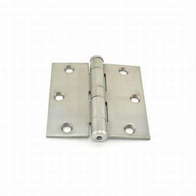 Stanley F17931226D 3-1/2" x 3-1/2" Square Corner Standard Door Hinge Satin Chrome