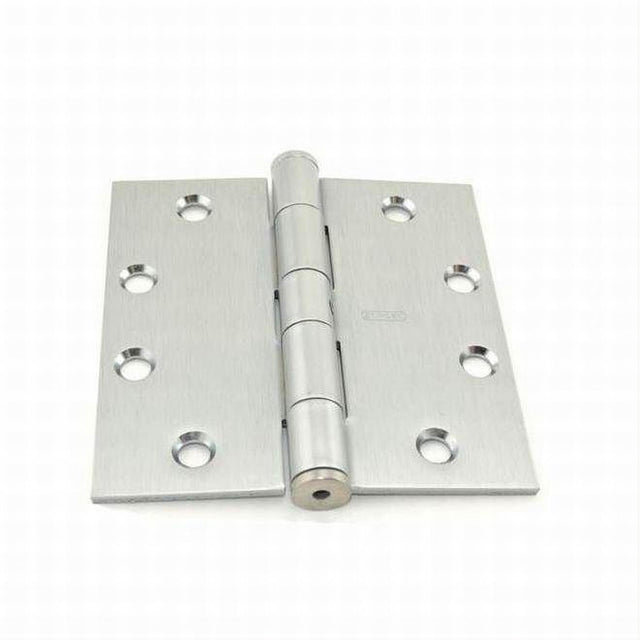 Stanley F17941226DNRP 4-1/2" x 4-1/2" Square Corner NRP Door Hinge Satin Chrome