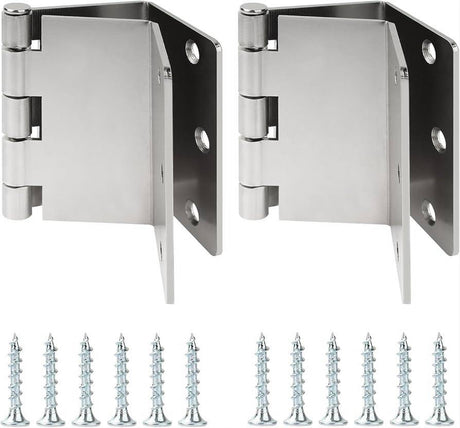 Stanley F24831226D 3-1/2" Swing Clear Door Hinge for Square Edge Doors Satin Chrome