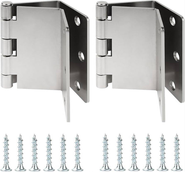Stanley F24831226D 3-1/2" Swing Clear Door Hinge for Square Edge Doors Satin Chrome