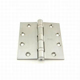 Stanley FBB17941226D FBB179412 4-1/2" x 4-1/2" Ball Bearing Square Corner Door Hinge Satin Chrome
