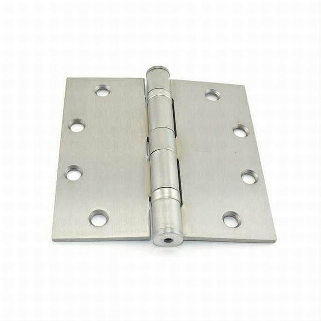 Stanley FBB179526D 5" x 5" Ball Bearing Square Corner Door Hinge Satin Chrome