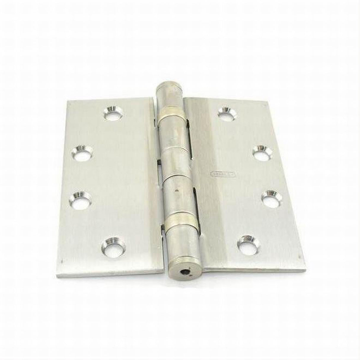 Stanley FBB19141232DNRP 4-1/2" x 4-1/2" Ball Bearing Square Corner Door Hinge Satin Stainless Steel