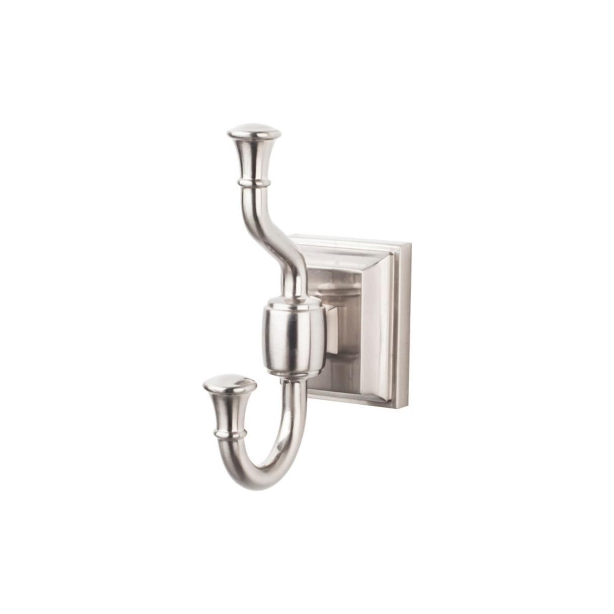 Top Knobs STK2BSN TOP BATH (R) Stratton Bath 5 1/8" Wall Bath Hooks Brushed Satin Nickel