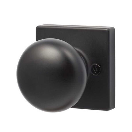 Sure-Loc DU100-SQ FBL flat black dummy door knob