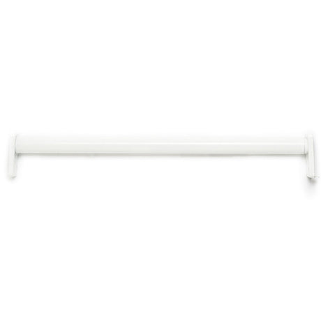 Sure-Loc Hardware ACR4872-W Sure-Loc ACR48 48 Inch-72 Inch Adjustable Closet Rod White Powder Coat