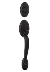 Sure-Loc Hardware Sure-Loc AN500 FBL Aspen Dummy Handleset Flat Black