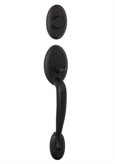 Sure-Loc Hardware Sure-Loc AN500 FBL Aspen Dummy Handleset Flat Black