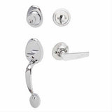 Sure-Loc Hardware Sure-Loc AT507-CD 26 Alta Handleset with Cedar Handleset Trim Polished Chrome