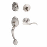 Sure-Loc Hardware Sure-Loc AT507-SB RH 15-RH Alta Handleset with Snowbird Right Hand Handleset Trim Satin Nickel