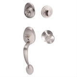 Sure-Loc Hardware Sure-Loc AT507-TL 15 Alta Handleset with Tulip Handleset Trim Satin Nickel