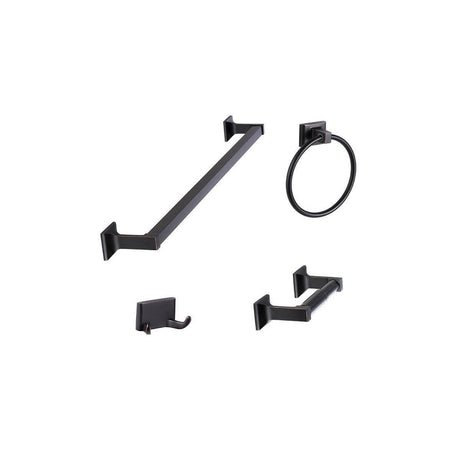 Sure-Loc Hardware Sure-Loc BA-SET-PH2 Basic Series 4 Piece Bathroom Hardware Set
