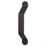Sure-Loc Hardware Sure-Loc BARN-CRFT FBL Craftsman Barn Door Handle Flat Black