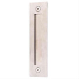 Sure-Loc Hardware Sure-Loc BARN-FL2 15 Flush Mounted Barn Door Handle Satin Nickel
