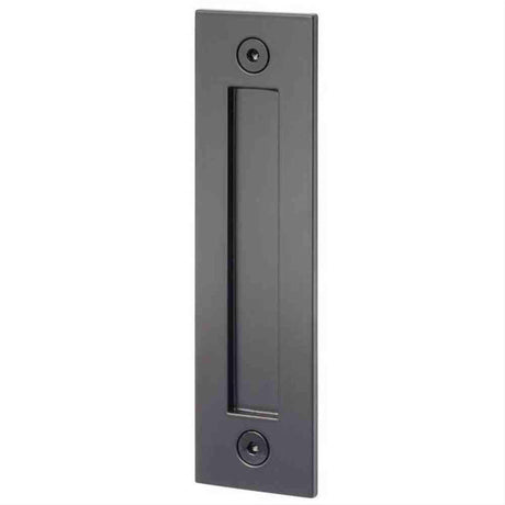 Sure-Loc Hardware Sure-Loc BARN-FL2 FBL Flush Mounted Barn Door Handle Flat Black