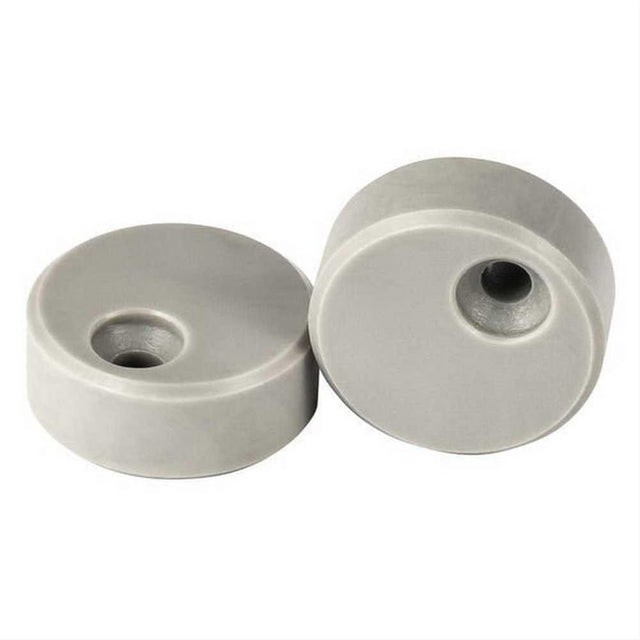 Sure-Loc Hardware Sure-Loc BARN-JB 15 Barn Track Anti-Jump Block, Pair Satin Nickel
