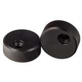 Sure-Loc Hardware Sure-Loc BARN-JB FBL Barn Track Anti-Jump Block, Pair Flat Black