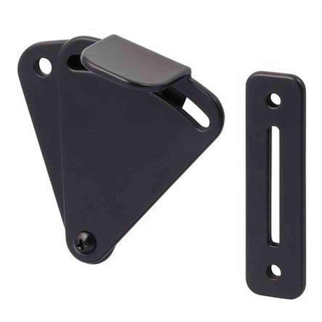 Sure-Loc Hardware Sure-Loc BARN-LT FBL Barn Door Privacy Latch Flat Black