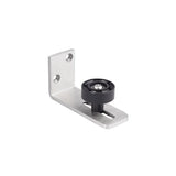 Sure-Loc Hardware Sure-Loc BARN-RGD 15 Barn Track Roller Guide, Wall Mounted Satin Nickel