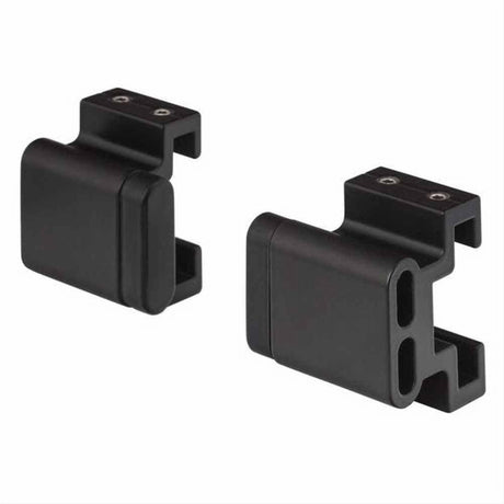 Sure-Loc Hardware Sure-Loc BARN-STOP2 FBL Pair Barn Track Stops Flat Black