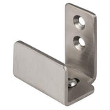 Sure-Loc Hardware Sure-Loc BARN-WGD 15 Wall Mounted Barn Track Floor Guide Satin Nickel