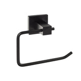 Sure-Loc Hardware Sure-Loc BD-PH1 FBL Baden Bath Series Single Post Paper Holder Flat Black