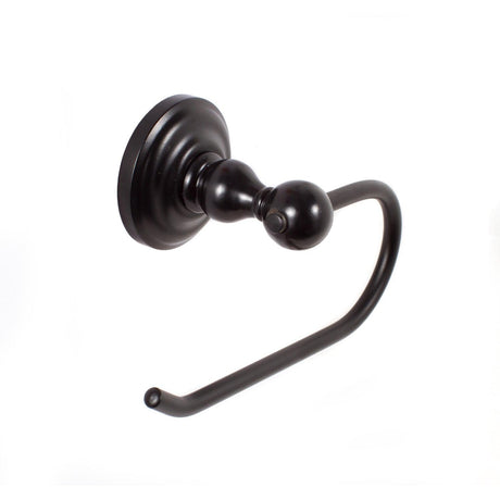 Sure-Loc Hardware Sure-Loc BL-PH1 FBL Boulder Bath Series Single Post Paper Holder Flat Black
