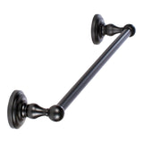 Sure-Loc Hardware Sure-Loc BL-TB18 FBL Boulder Bath Series 18 Inch Towel Bar Flat Black