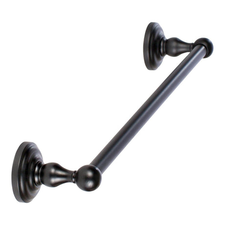 Sure-Loc Hardware Sure-Loc BL-TB30 FBL Boulder Bath Series 30 Inch Towel Bar Flat Black