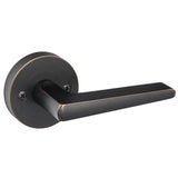 Sure-Loc Hardware Sure-Loc BS100-RD 11P Basel Round Dummy Door Lever Vintage Bronze