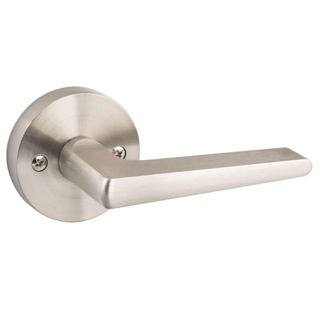 Sure-Loc Hardware Sure-Loc BS100-RD 15 Basel Round Dummy Door Lever Satin Nickel