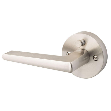 Sure-Loc Hardware Sure-Loc BS101-28 15 Basel Square Passage Door Lever Satin Nickel