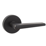 Sure-Loc Hardware Sure-Loc BS101-28 FBL Basel Square Passage Door Lever Flat Black