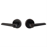 Sure-Loc Hardware Sure-Loc BS107-RD 11P Basel Round Entry Door Lever Vintage Bronze